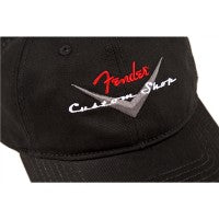 Load image into Gallery viewer, Fender Custom Shop Baseball Hat, Black - One Size Fits Most