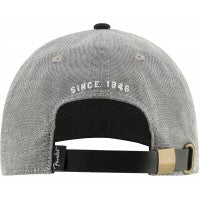 Load image into Gallery viewer, Fender Hipster Dad Hat, Gray and Black - One Size Fits Most