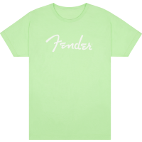 Load image into Gallery viewer, Fender Spaghetti Logo T-Shirt, Surf Green - S