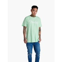 Load image into Gallery viewer, Fender Spaghetti Logo T-Shirt, Surf Green - XL