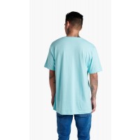 Load image into Gallery viewer, Fender Spaghetti Logo T-Shirt, Daphne Blue - M
