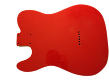 Load image into Gallery viewer, Fiesta red alder nitrocellulose gloss Telecaster body
