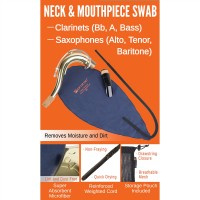 Load image into Gallery viewer, Protec Neck & Mouthpiece Swab for Clarinet & Saxophone (A119)