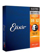 Load image into Gallery viewer, Elixir E12007 Nano Elec 7 Str Superlight 9-52 Set