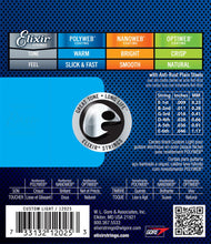 Load image into Gallery viewer, Elixir E12025 Poly Elec Custom Light 9-46 Set
