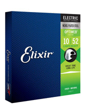 Load image into Gallery viewer, Elixir E19077 Optiweb Elec Light/Heavy 10-52 Set
