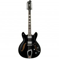 Load image into Gallery viewer, Hagstrom Viking Deluxe 12 String - Black