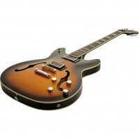 Load image into Gallery viewer, Hagstrom Viking Deluxe Baritone - Tobacco Sunburst