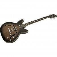 Load image into Gallery viewer, Hagstrom Viking Deluxe Baritone - Cosmic Blackburst