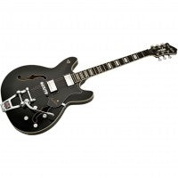 Load image into Gallery viewer, Hagstrom Tremar Viking Deluxe - Black