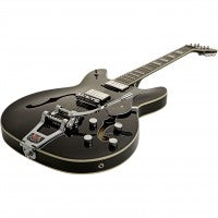 Load image into Gallery viewer, Hagstrom Tremar Viking Deluxe - Black