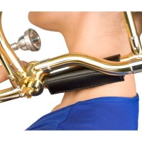 Load image into Gallery viewer, Protec Padded Leather Neck Guard for Trigger Trombones (L229)