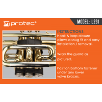 Load image into Gallery viewer, Protec Leather Valve Guard for Cornet (L231)