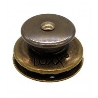 Load image into Gallery viewer, Loxx Music Box Standard Strap Locks - Vintage Brass