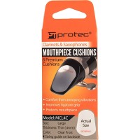 Load image into Gallery viewer, Protec Woodwind Mouthpiece Cushions - Large Size, 0.4mm Thick, Clear (MCL4C)