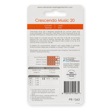 Load image into Gallery viewer, Crescendo Music 20 Earplugs