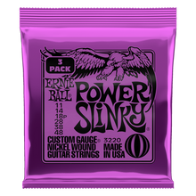 Load image into Gallery viewer, Ernie Ball Power Slinky 11-48 (3 Set Pack)