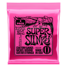 Load image into Gallery viewer, Ernie Ball Super Slinky 9-42 (3 Set Pack)