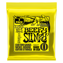 Load image into Gallery viewer, Ernie Ball Beefy Slinky 11-54 (3 Set Pack)