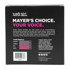 Load image into Gallery viewer, Ernie Ball John Mayer Silver Slinky 10.5-47 6-Pack