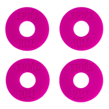 Load image into Gallery viewer, Ernie Ball Strap Blocks 4 Pack Purple