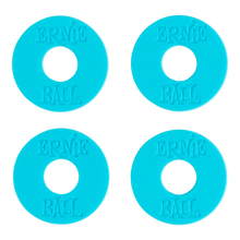 Load image into Gallery viewer, Ernie Ball Strap Blocks 4 Pack Blue