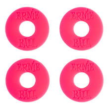 Load image into Gallery viewer, Ernie Ball Strap Blocks 4 Pack Pink