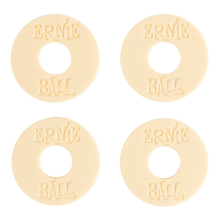 Load image into Gallery viewer, Ernie Ball Strap Blocks 4 Pack Cream