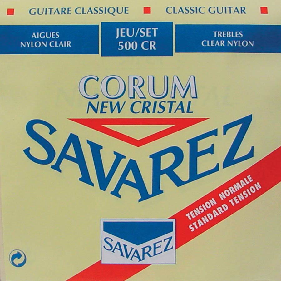 500-CR Savarez New Cristal Corum string set classic Normal Tension