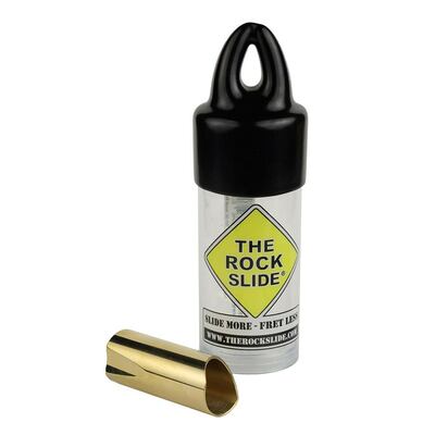 The Rock Slide polished brass slide size S (inside 17.5mm - length 47.5mm)
