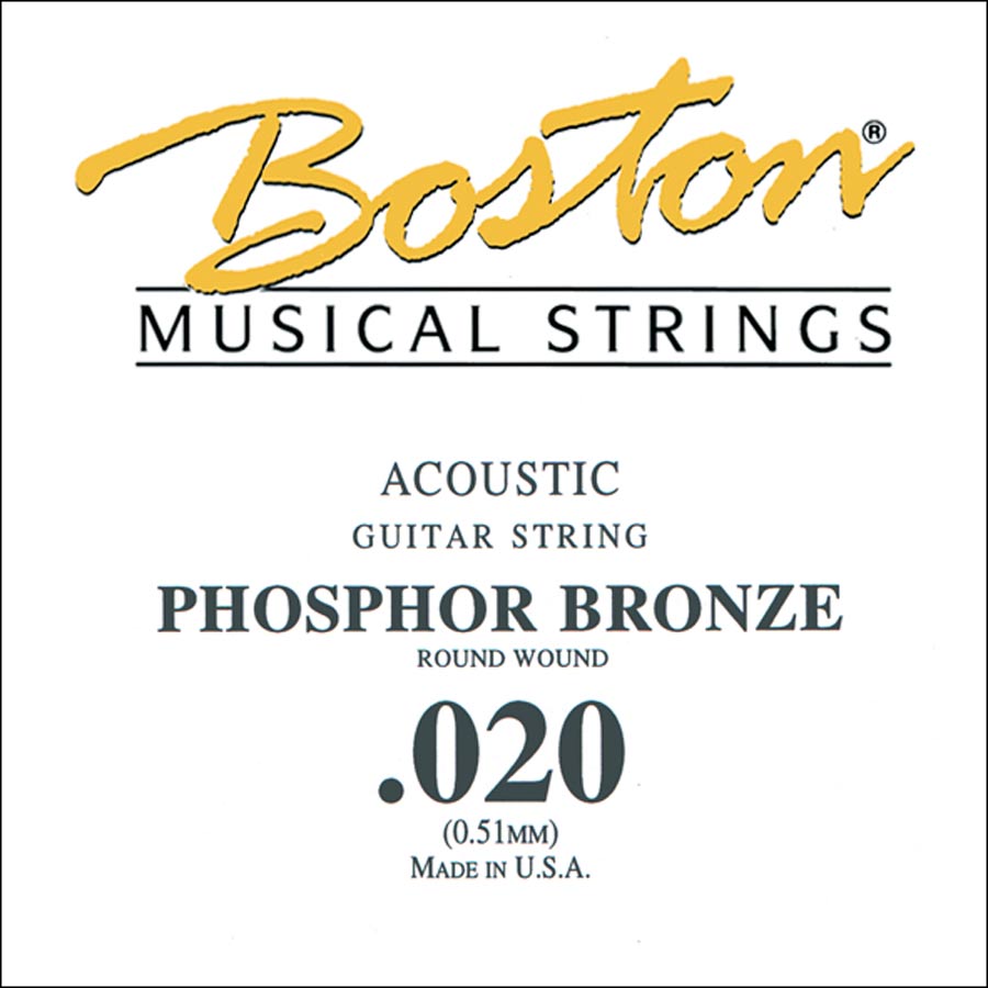 020 string, phosphor bronze