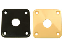 Load image into Gallery viewer, Square plastic Les Paul jack plates (USA size)
