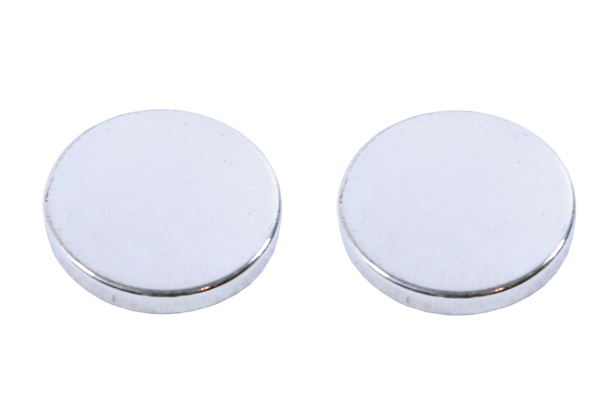 Master Magnetics 07528 – 5 Pack Neodymium Disc Magnets With Adhesive, Silver