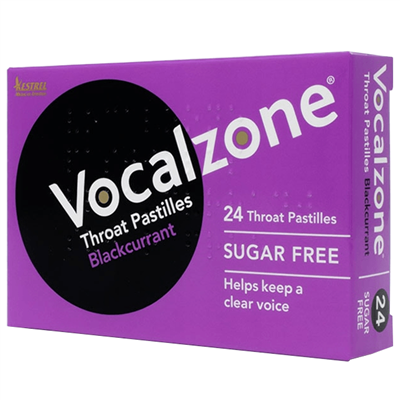 Vocalzone Throat Pastille - Blackcurrant