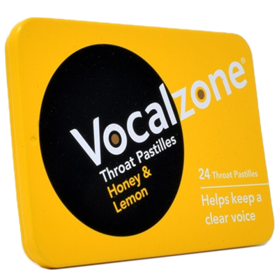 Vocalzone Tin - Honey And Lemon