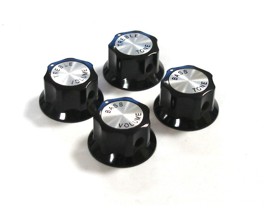 Rickenbacker Part 03570 - Standard Knob Set of 4 for Bass