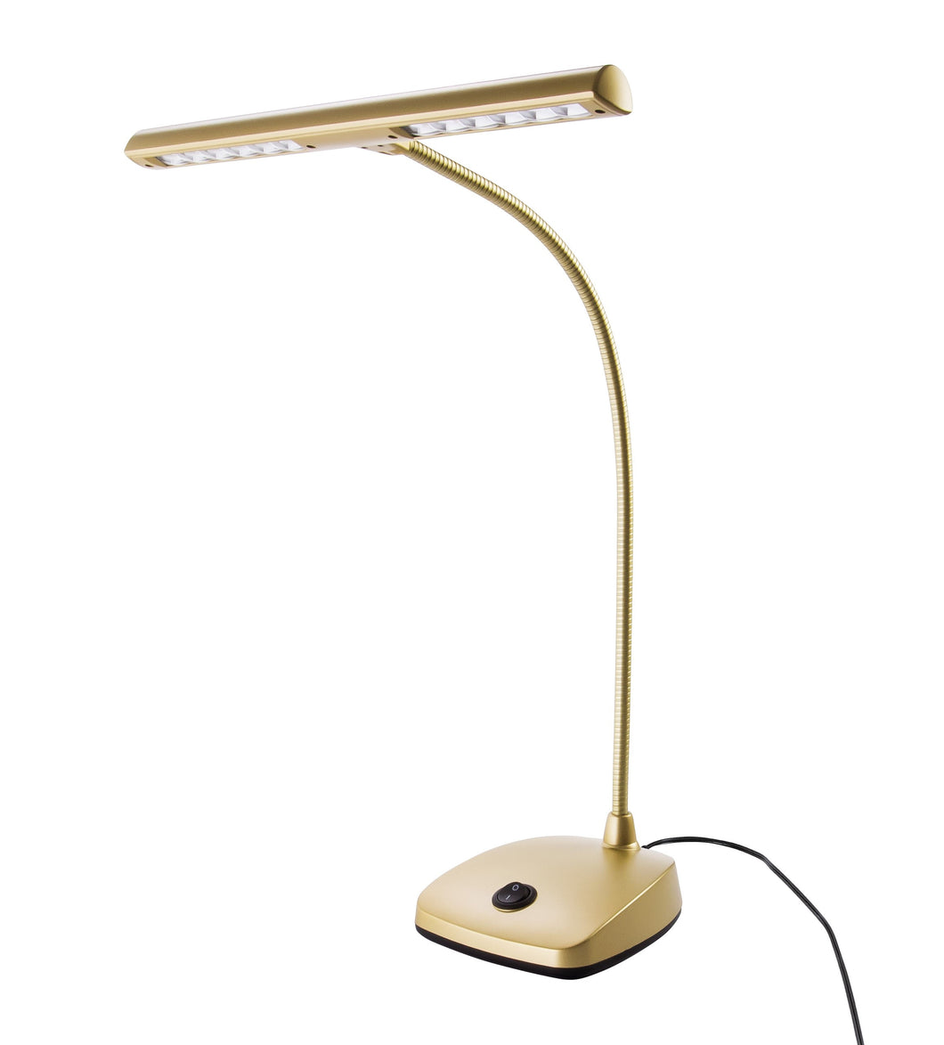 Konig & Meyer 12297 LED Piano Lamp - Gold