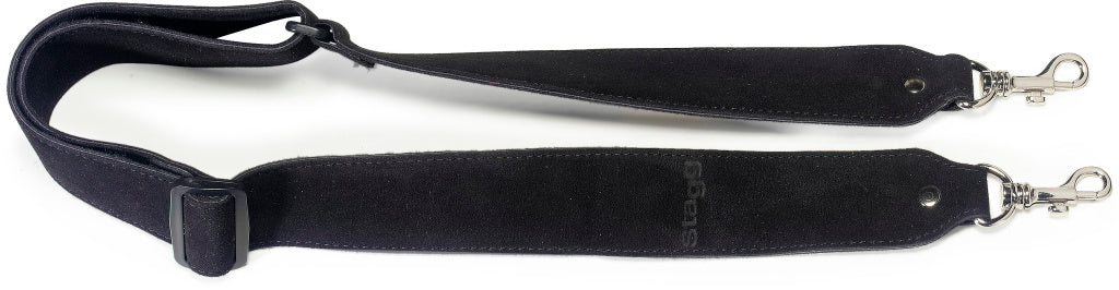 Stagg Banjo Suede Strap-Black
