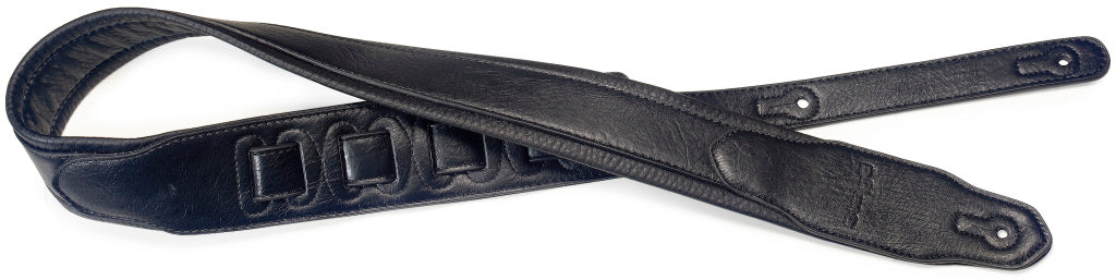 Stagg Padded Leather-Style Strap-Black