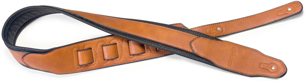 Stagg Padded Leather-Style Strap-Honey