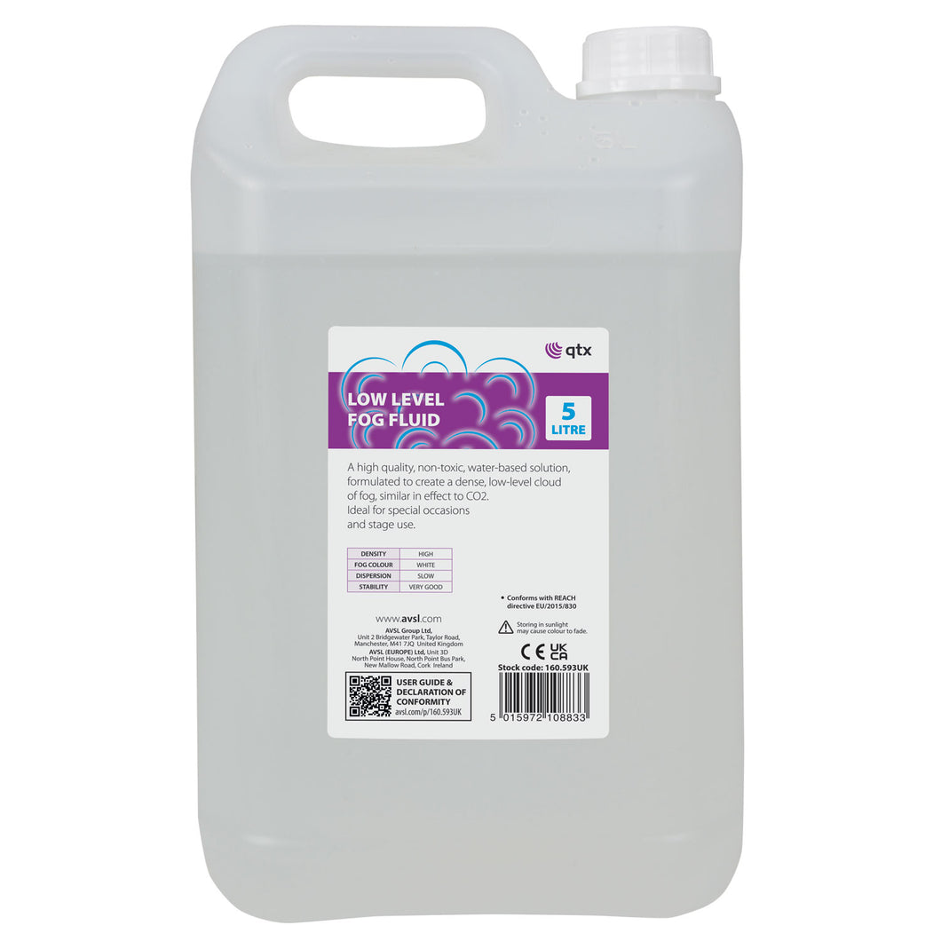 QTX Low Level Fog Fluid 5L