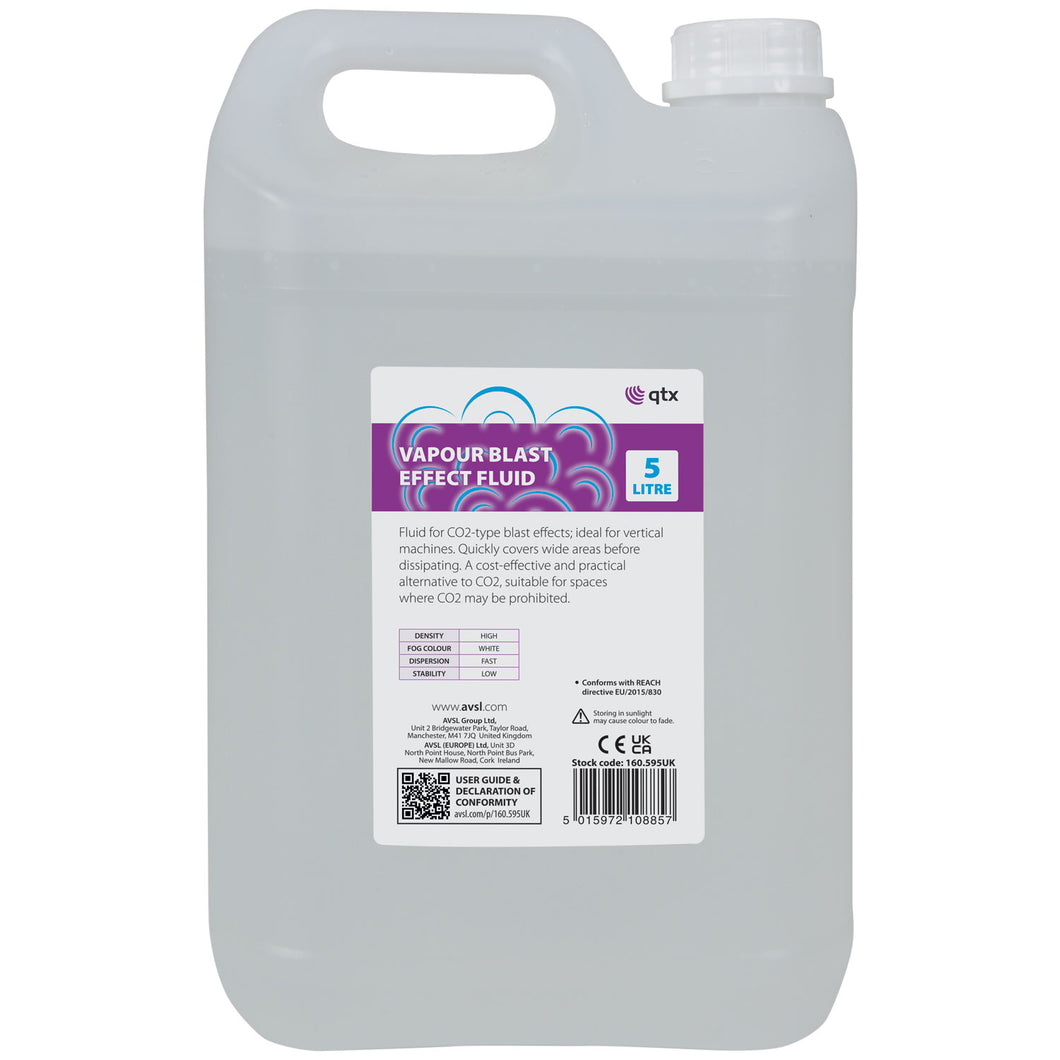 QTX Vapour Blast Effect Fluid 5L