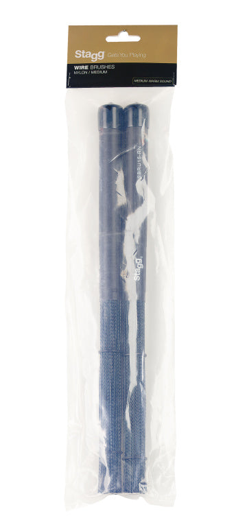 Stagg Nylon Brushes-Rubber Handle 200