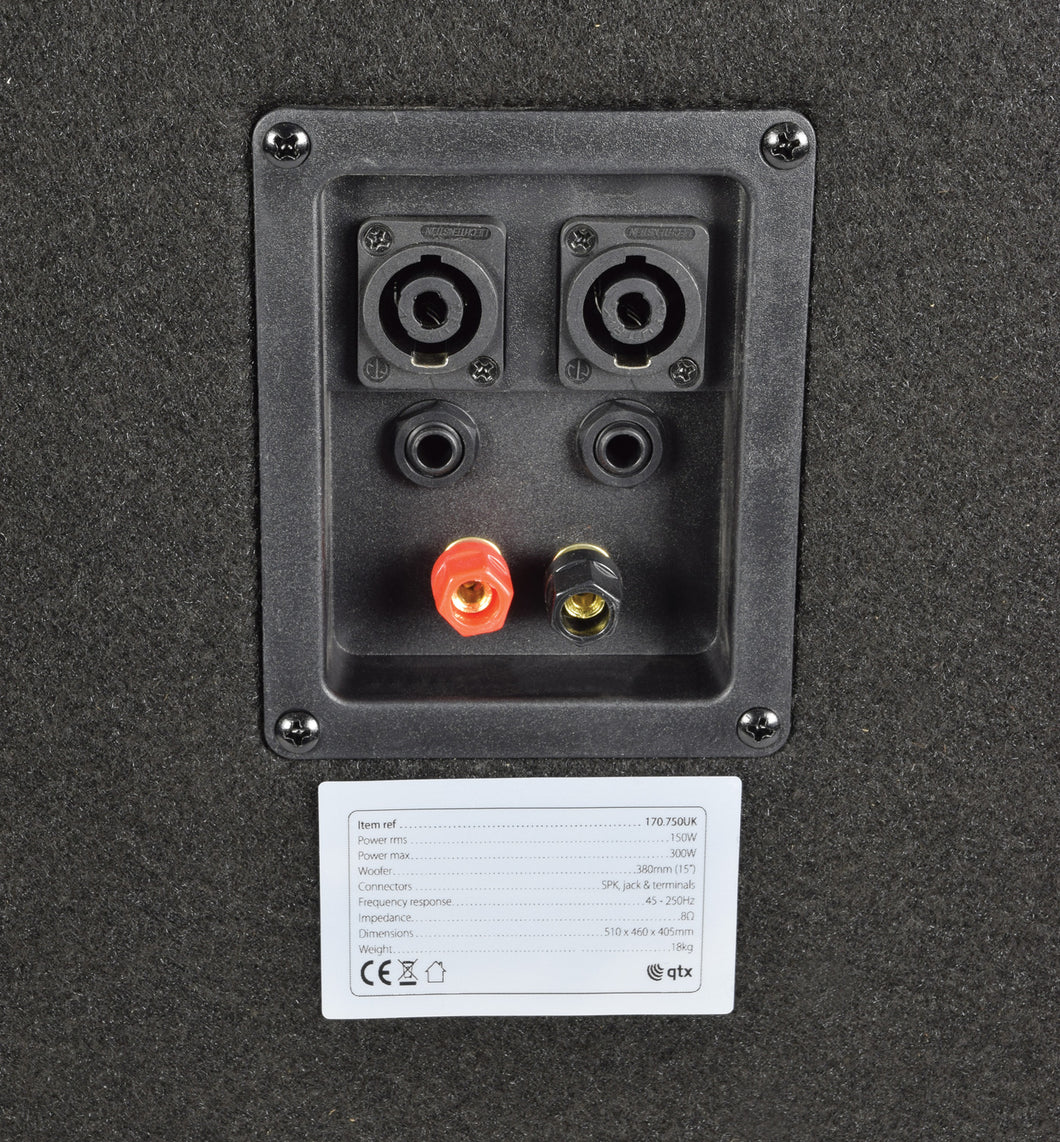 QTX QT15S Bass box 38cm (15