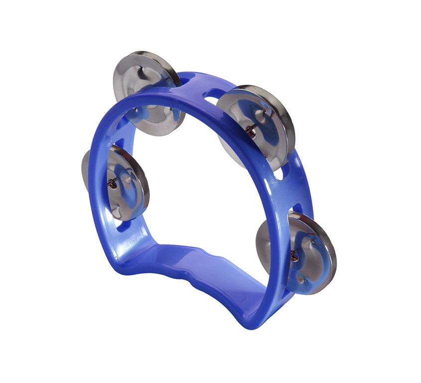 Stagg Cutaway Tambourine 4Jing Blue