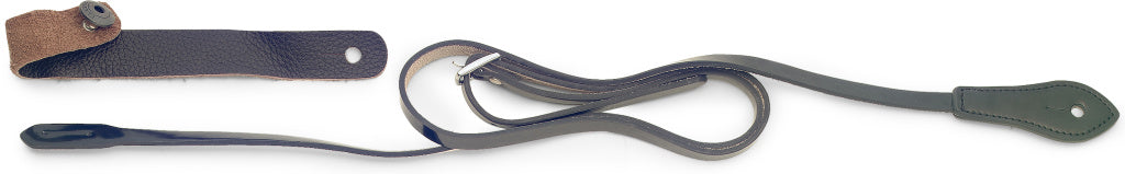 Stagg Mandolin Strap Leather Black