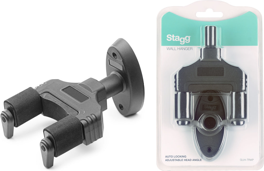Stagg Guitar Wall Hanger With Locking System