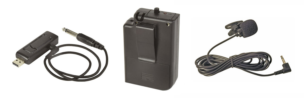 QTX U-MIC Lavalier UHF Microphone System 864.8MHz