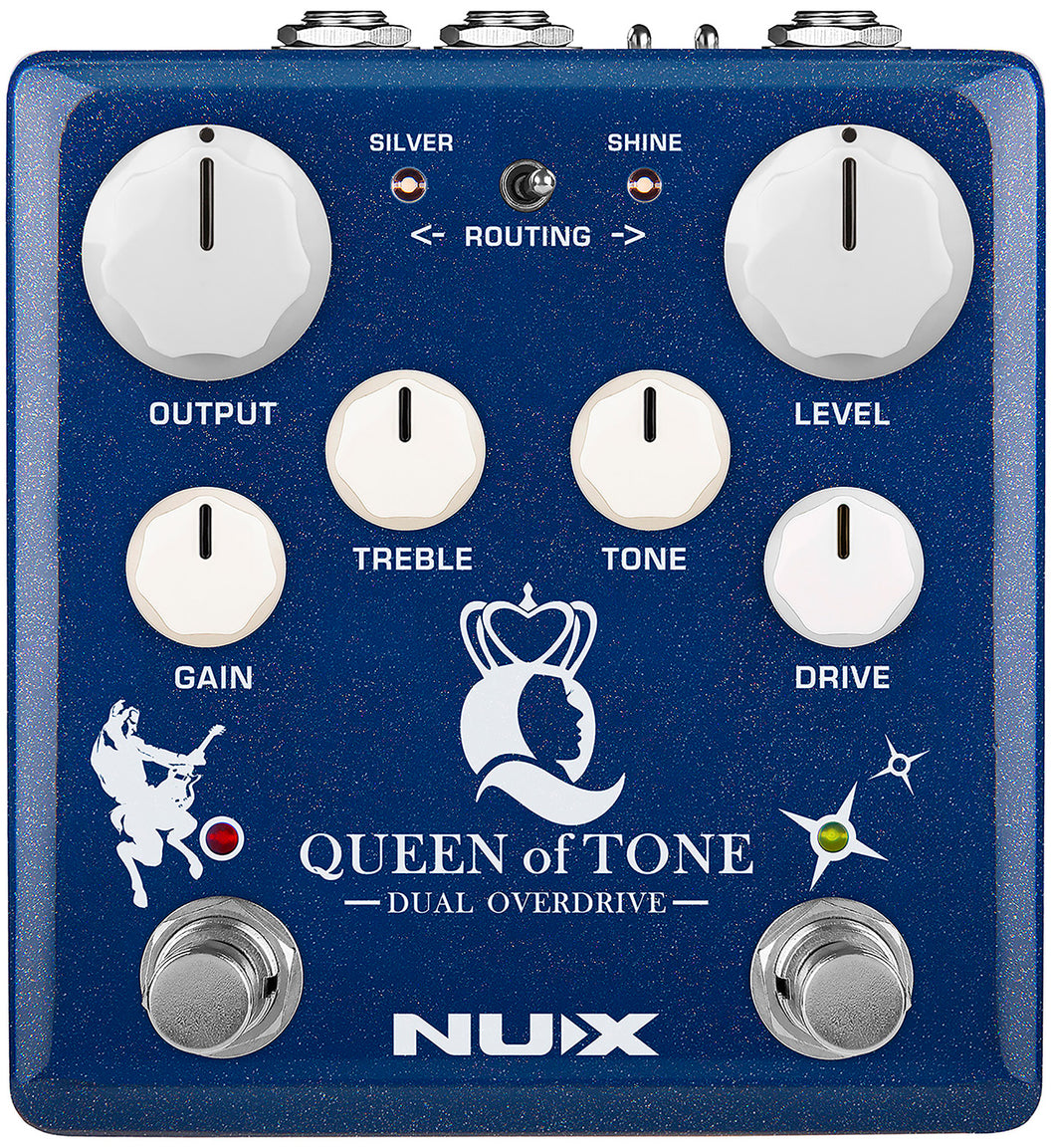 Nux Queen of Tone Dual Overdrive Pedal