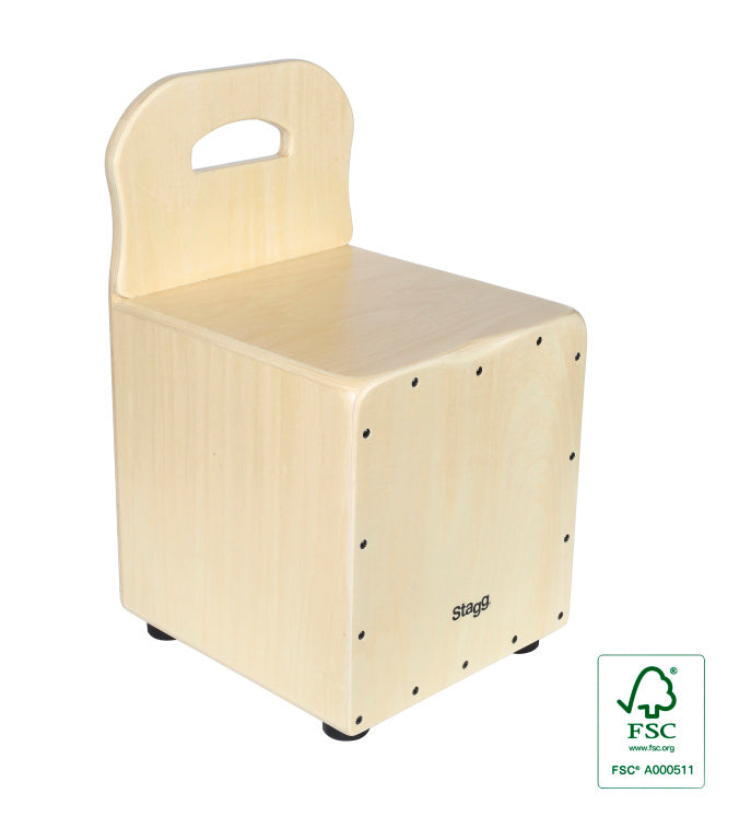 Stagg Kid Cajon Natural+ Back Rest